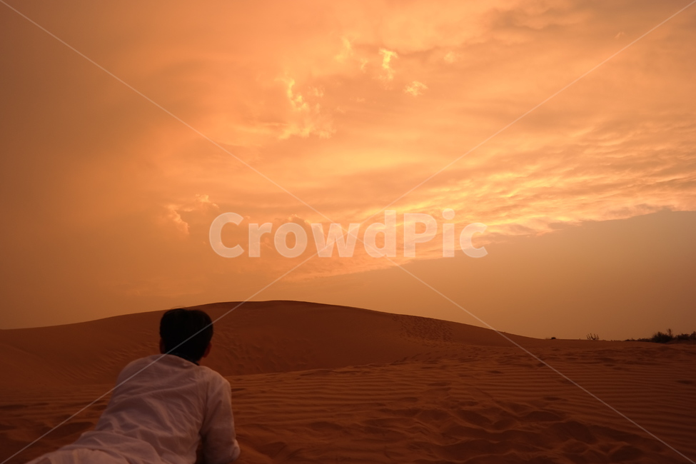 석양,사막,인도,인도여행,india,trip,travel,자이살메르,jaisalmer,desert