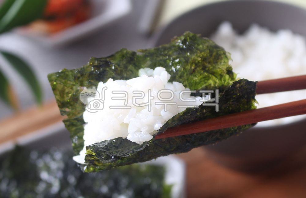 김, 조미김, 밥, 김밥, 반찬, 사진,이미지,일러스트,캘리그라피 - 돌프작가