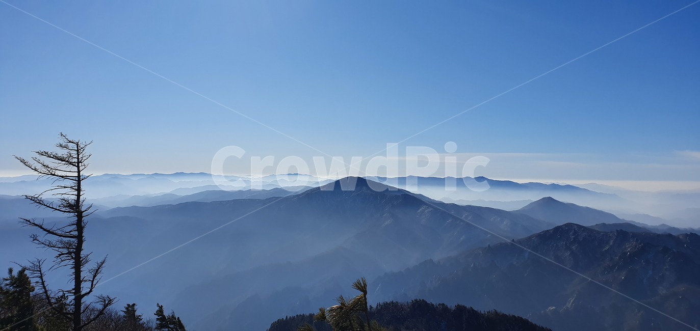 설악산,산,풍경,겨울산,자연