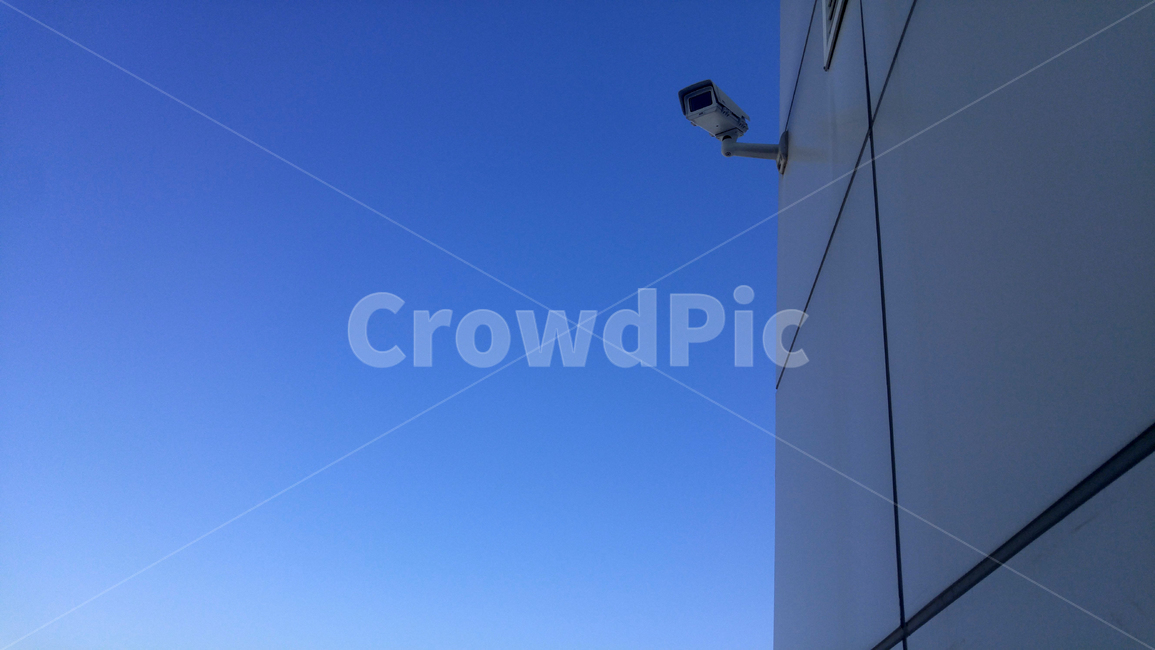 cctv,감시카메라,보안,경비,카메라,예방,안전,씨씨티비,폐쇄회로,촬영,녹화,하늘,건물,외벽,보호,모니터링,관찰,감시,건축물,건물외관,exterior,building,structure,architecture,construction