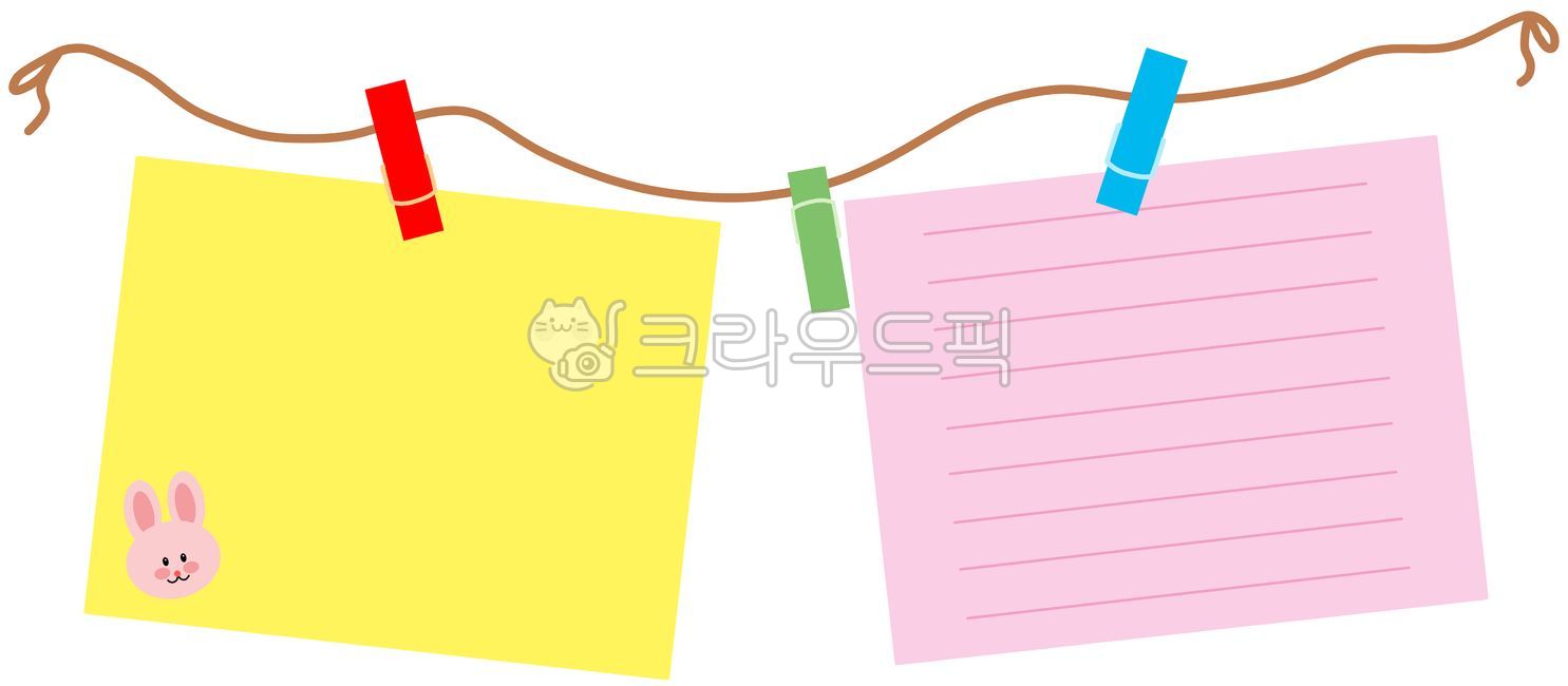 예쁜, 귀여운, 줄, 밑줄, 끈, 사진,이미지,일러스트,캘리그라피 - lmjin2489작가