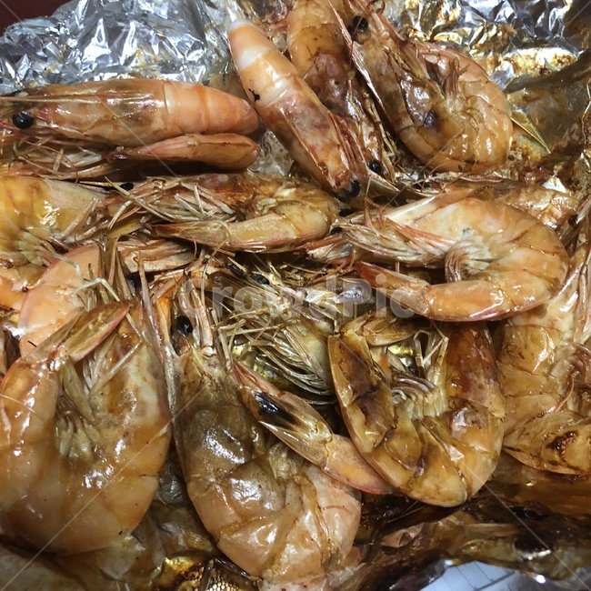 소금구이,새우,대하,해물,새우소금구이