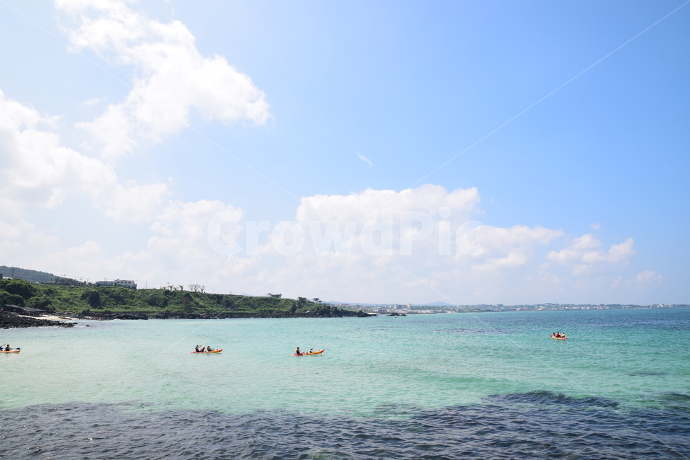 하늘,바다,구름,카약,여름바다,제주도,sky,cloud,sea