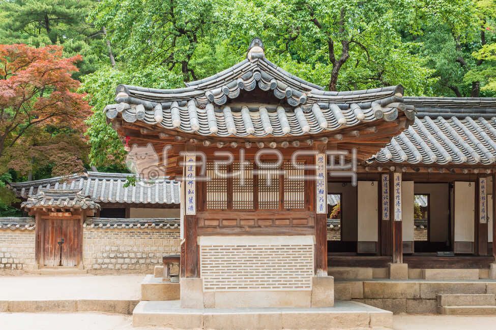 door,yard,Donggwol,traditional hanok,construct,wooden house,historic site,house,building,peaceful,Sarangchae,wooden building,architectural style,beautiful,secret garden,tile roof,premises,Changdeokgung Palace,tile,sight,treasure,Shipbuilding,quiet,Maple,t