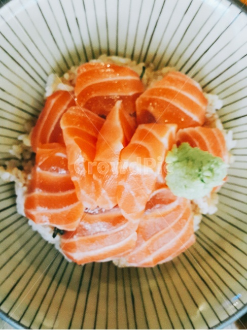 연어,일식,덮밥,사케동,음식,색채,색감,요리,일본요리,food,salmon,sakedong