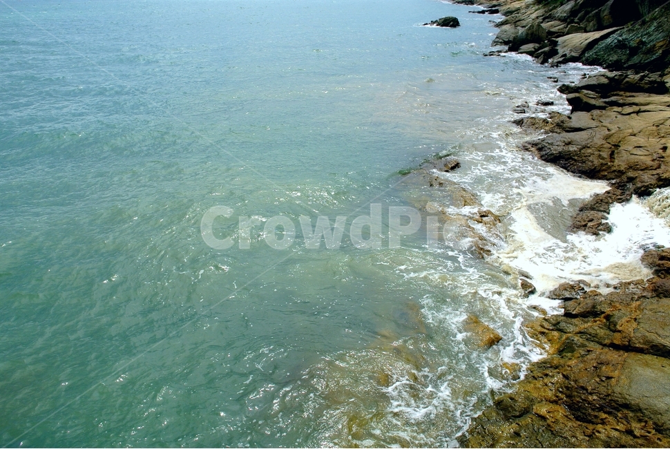 바다,진도해안,방파제,돌,따게비,굴,전복,파도,자연,풍경,nature,landscape,promontory,곶,ocean,대양,water,물,outdoors,옥외,sea,shoreline,해안선