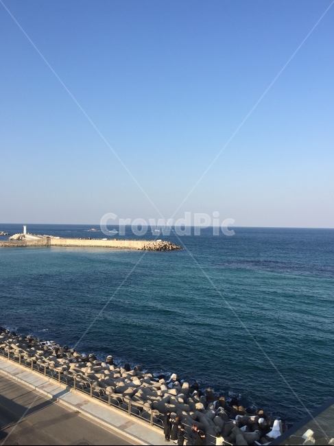 바다,파도,하늘,풍경,바위,자연,풍경,nature,landscape,building,건물,tower,탑,architecture,건축물,shoreline,해안선,water,물,outdoors,옥외,sea,ocean,대양