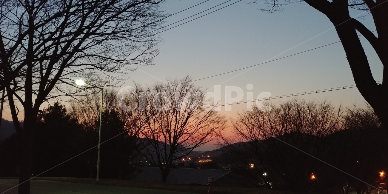 노을,퇴근,저녁,귀가,마무리,자연,풍경,nature,landscape