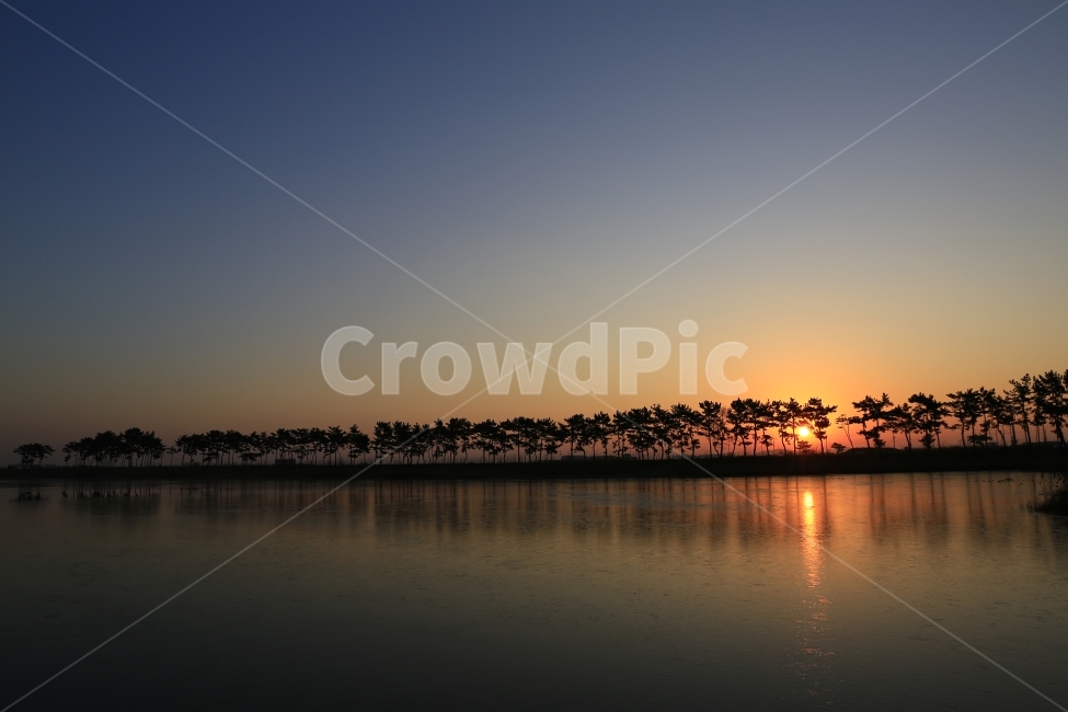 풍경,일출,여명,계화도,하늘,sunrise,반영,자연,풍경,nature,landscape,outdoors,옥외