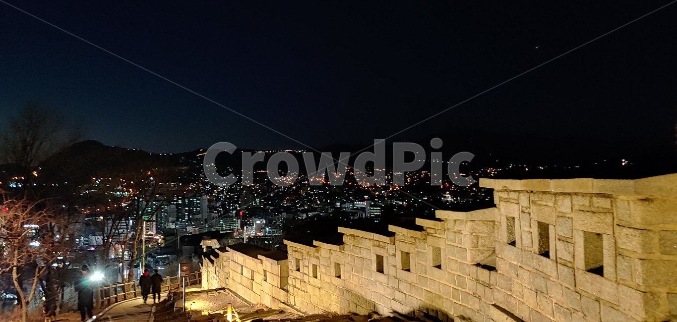 야경,서울,산,도시,밤,성벽,야경,밤,풍경,nightscape,night,landscape,도시,city,한국도시풍경,한국도시경관,korea cityscape,nature,자연,경치,outdoors,옥외,scenery
