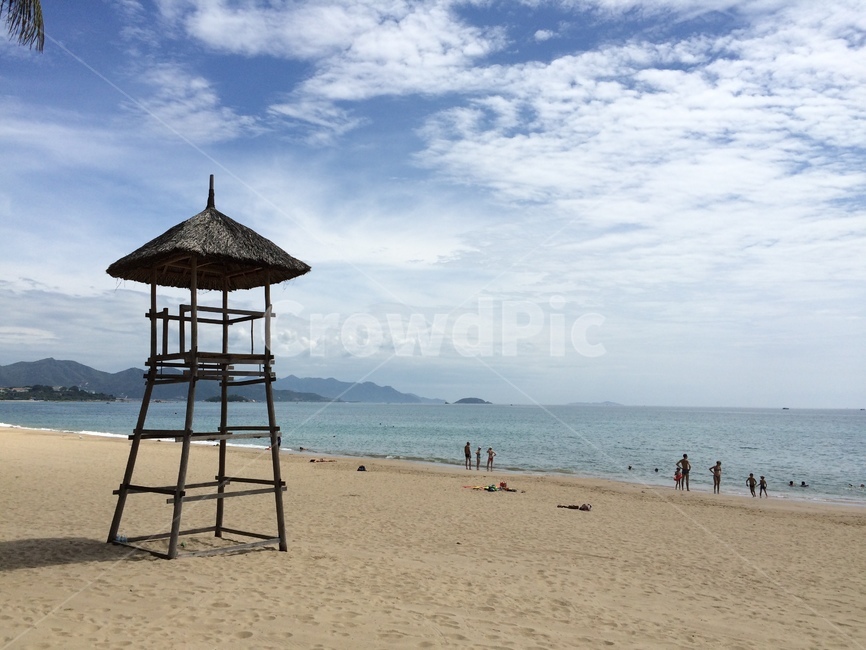 나짱,나트랑,베트남,해변,beach,파라솔,바다,휴가