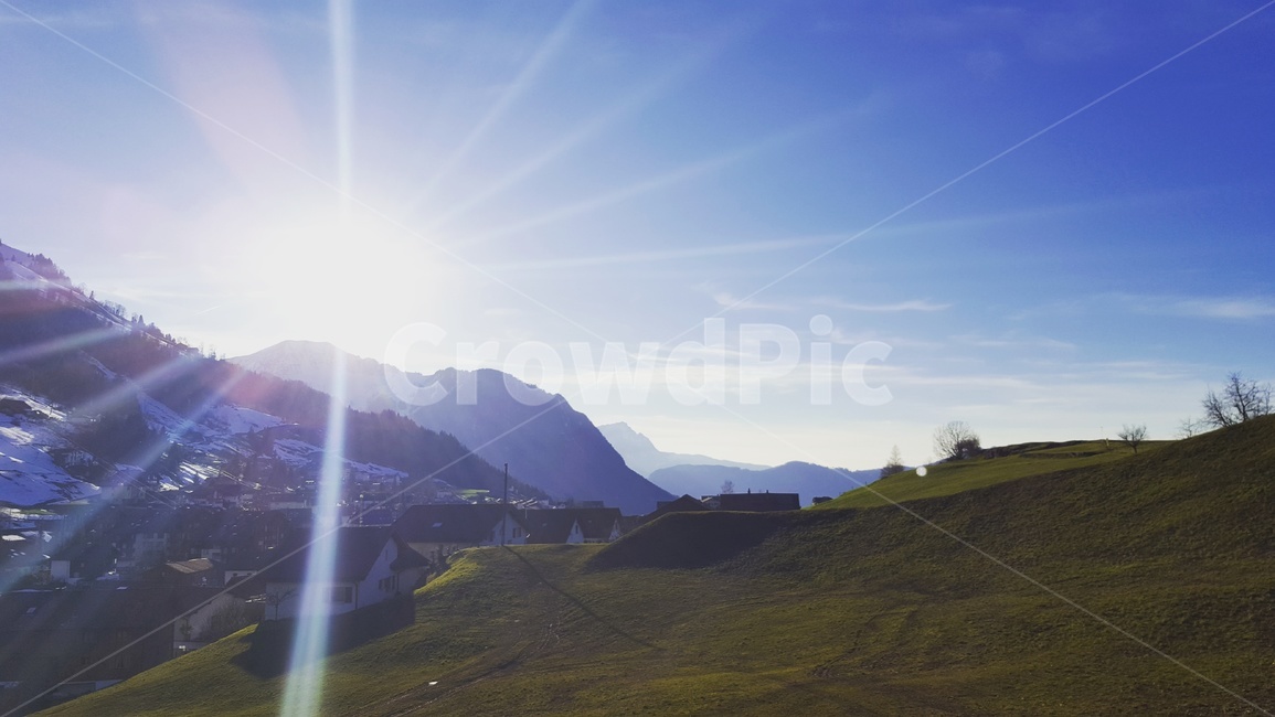 light,옥외,빛,nature,flare,플레어,outdoors,태양,하늘,산,자연,경관,풍경,스위스,sky,sun,자연,풍경,nature,landscape