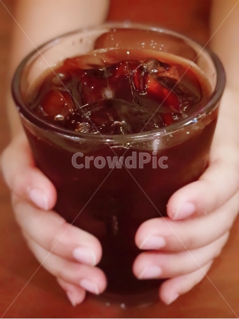 시원한,음료,카페,얼음,차,블랙티,여름