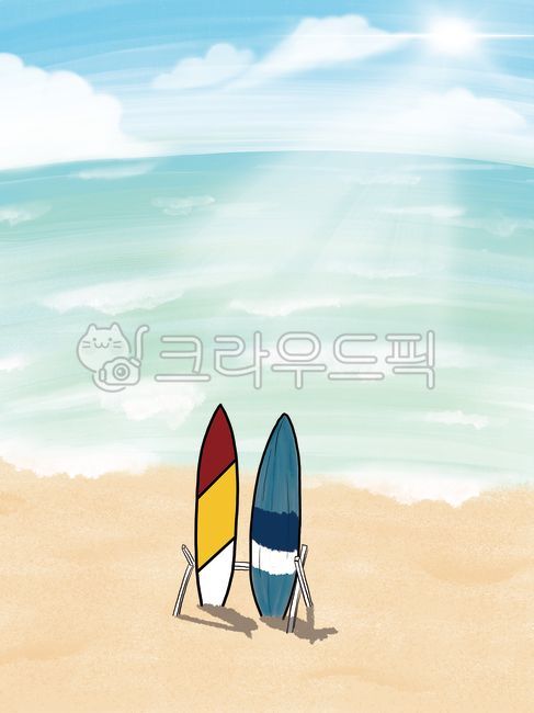 tide,summer sea,surfboard,surfing,summer sports,summer,sea,cloud,sandy beach,summer scenery,nature,cool sea,water,hot sand beach,sand,horizon,sunlight,ocean,outdoors