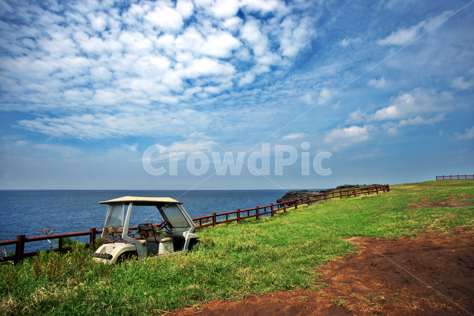 골프카트,마라도,제주,최남단섬,바다,서귀포시,대정읍,푸른하늘,구름,목책,자연,풍경,nature,landscape,한국자연풍경,한국자연경관,korea nature landscape,제주도,jeju,jeju island