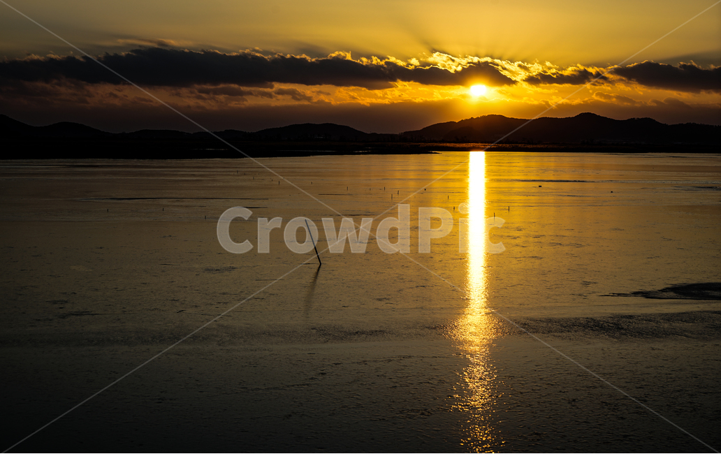 일몰,석양,해넘이,바다,서해,풍경,자연,풍경,nature,landscape,light,빛,flare,플레어,sunlight,햇빛,outdoors,옥외