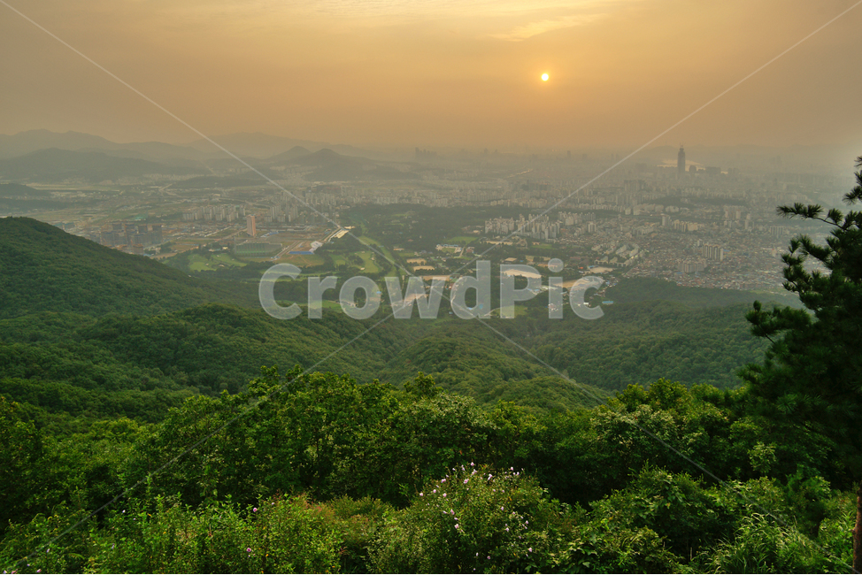 도심,일몰,석양,잠실,지는해,붉은해,남한산성,nature,자연,outdoors,옥외,scenery,풍경,landscape,경치