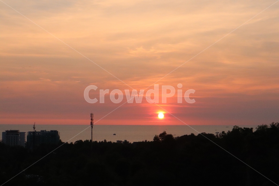 야경,날씨,outdoors,구름,하늘,저녁,weather,sky,sunset,자연,풍경,nature,landscape,옥외,dusk,황혼,일몰,dawn,새벽,red sky,붉은 하늘