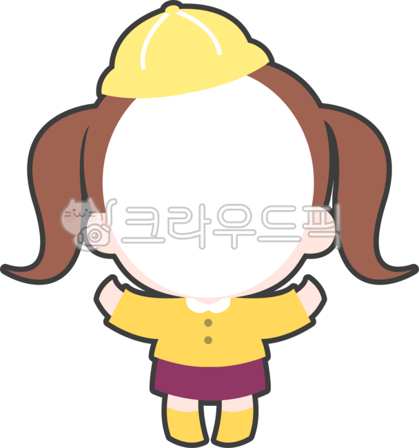 Kindergartener,face design,face composition,girl,kindergarten girl,girl,child,female child,kindergarten,daycare,kindergartener,kindergarten uniform,design,illustration,composition