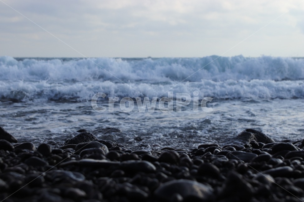 바다,파도,자갈,돌,sea,자연,풍경,nature,landscape