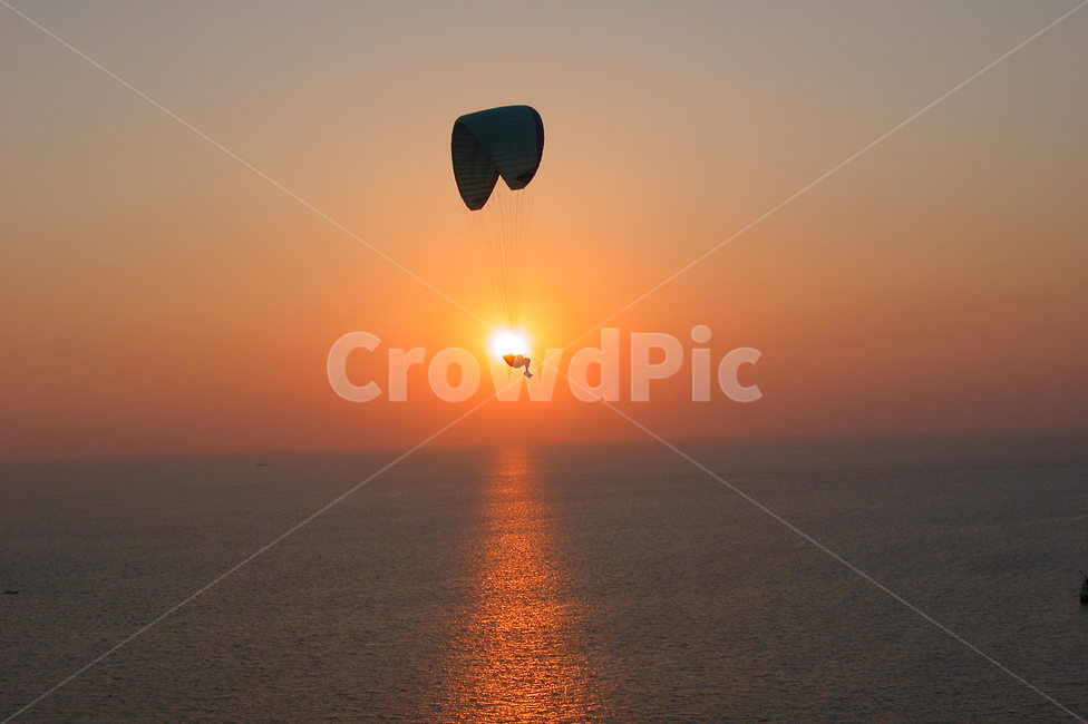 일몰,석양,바다석양,햇빛,sunset,sunlight,gliding,활공,스포츠,레저,운동,sports,leisure,exercise