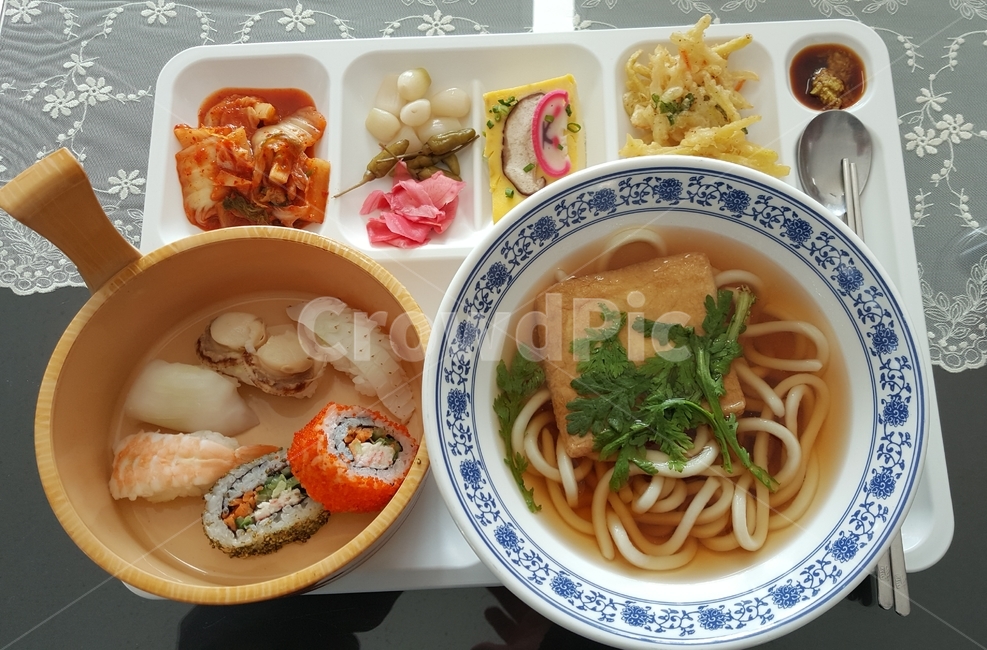 급식,음식,일식,초밥과우동,우동스시셋트,식사,초밥셋트,우동셋트,점심,요리,food,meal