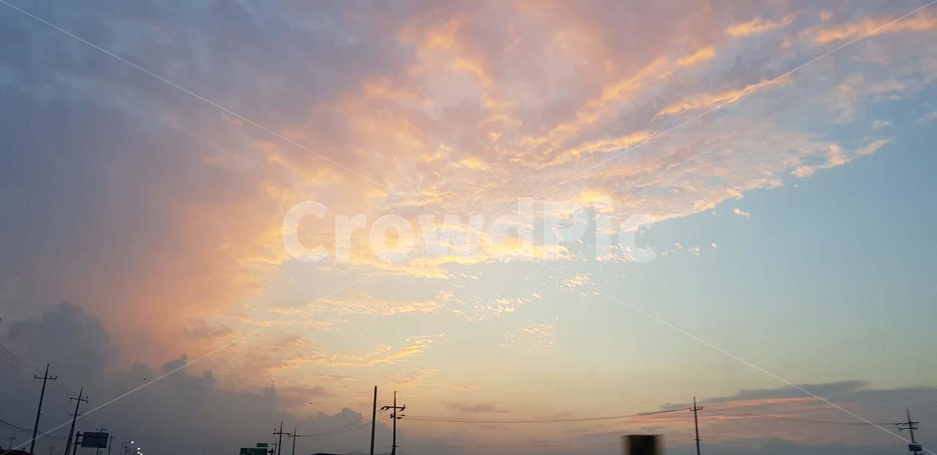 하늘,노을,구름,sky,저녁