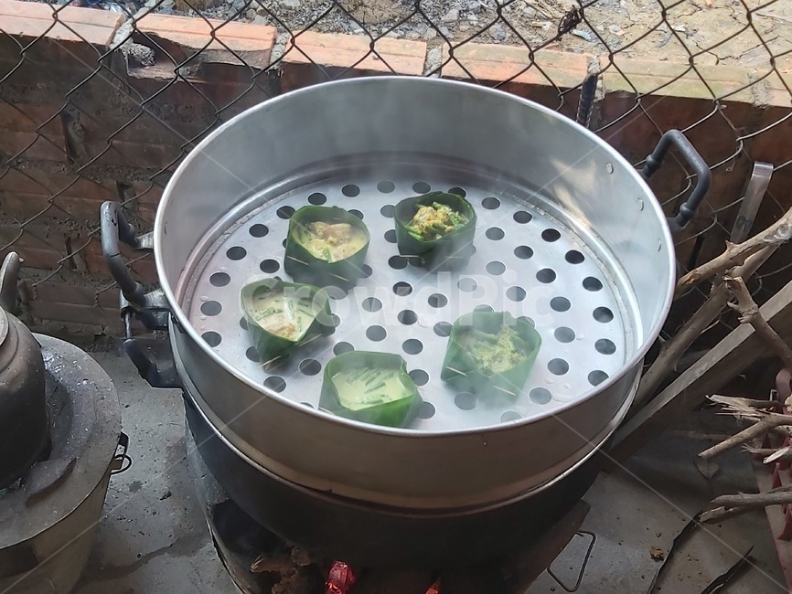 찜기,캄보디아음식,아목,음식만들기,음식,요리,amok,cambodianfood,food,cooking
