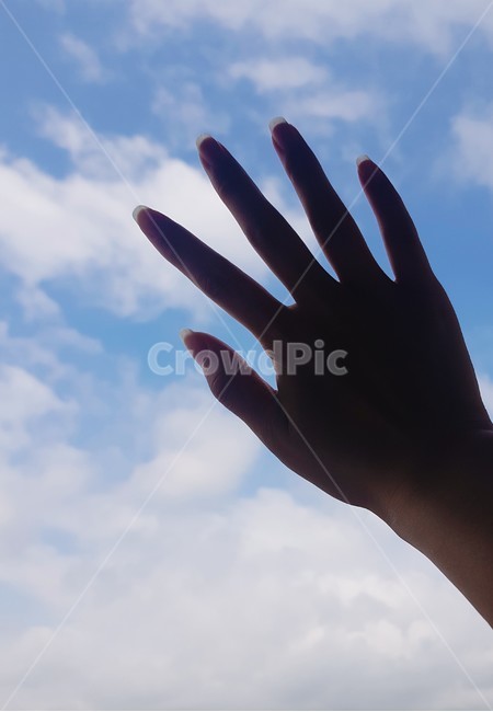 손,여자손,손톱,하늘,손가락,손목,손등,사람,신체일부,몸