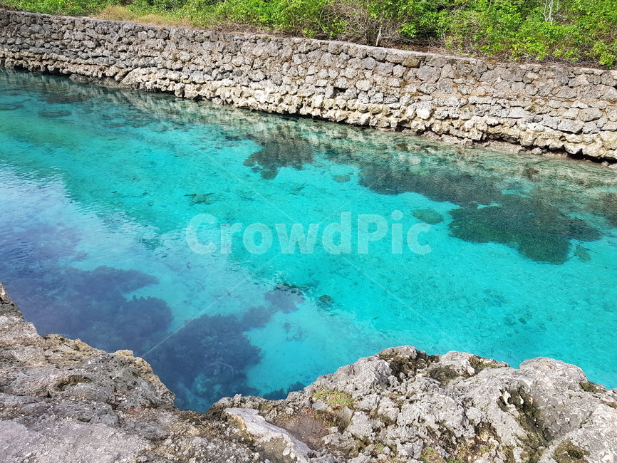 water,lagoon,lake,valley,옥색,계곡,괌,에머랄드벨리,바다,푸른빛,호수,자연,풍경,nature,landscape