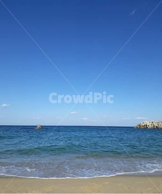 바다,sea,하늘,해수욕장,파랑