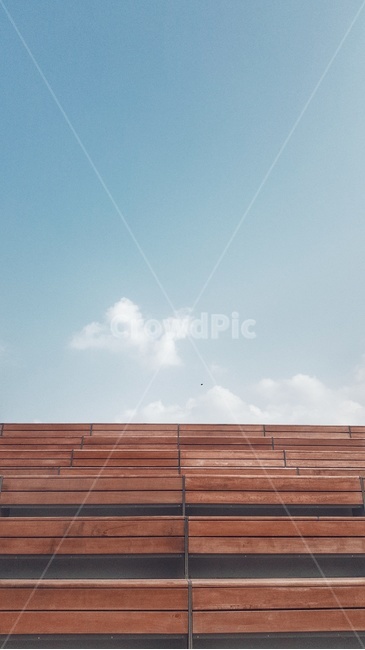 wood,나무,계단,벤치,하늘,공간,공터