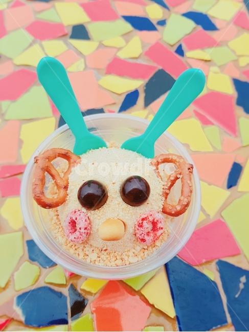 아이스크림,땅콩아이스크림,제주아이스크림,귀여운스낵,푸드아트,foodart,icecream,jejuicecream