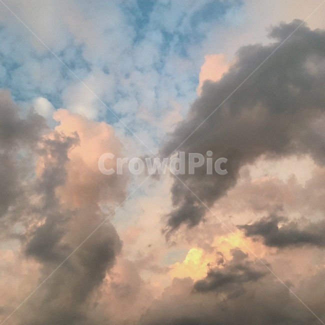 하늘,구름,먹구름,노을빛,하늘풍경,자연,풍경,nature,landscape,weather,날씨,outdoors,옥외,cloud,cumulus,적운,sky