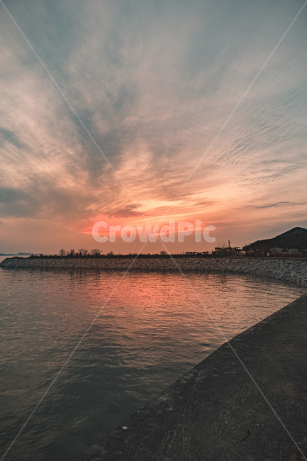 water,물,바다,노을,sunset,바다노을,워터프론트,waterfront,자연,풍경,nature,landscape