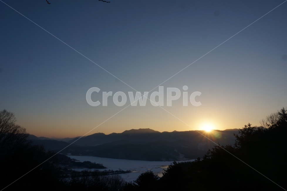 새해,아침,해돋이,가평,산,신정,자연,풍경,nature,landscape,light,빛,flare,플레어,adventure,모험,leisure activities,레저 활동