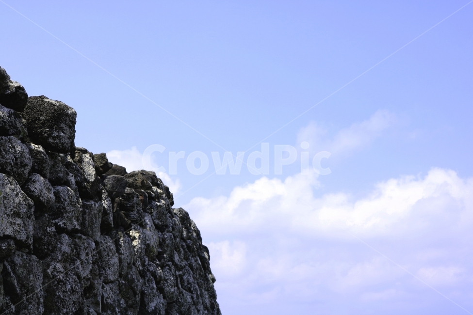하늘,현무암,자연,가을,제주,제주도,돌담,구름,nature,sky,자연,풍경,nature,landscape,outdoors,옥외,cliff,낭떠러지