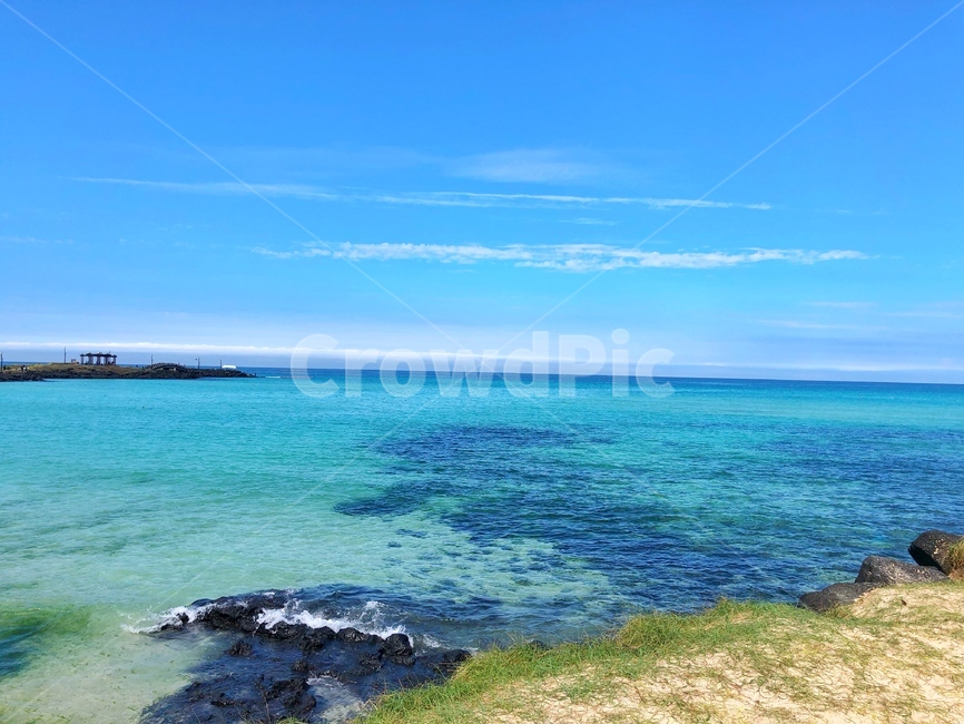 제주도,바다,파란색,야외,풍경,하늘,구름,jejuisland,outdoor,sky,자연,풍경,nature,landscape