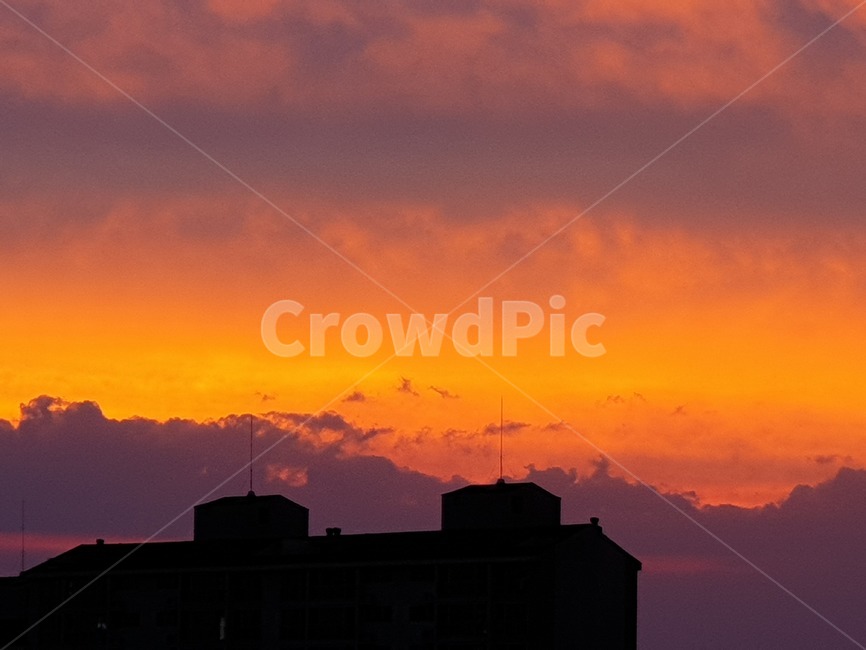 붉은하늘,황혼,하늘,sky,redsky,일몰,sunset