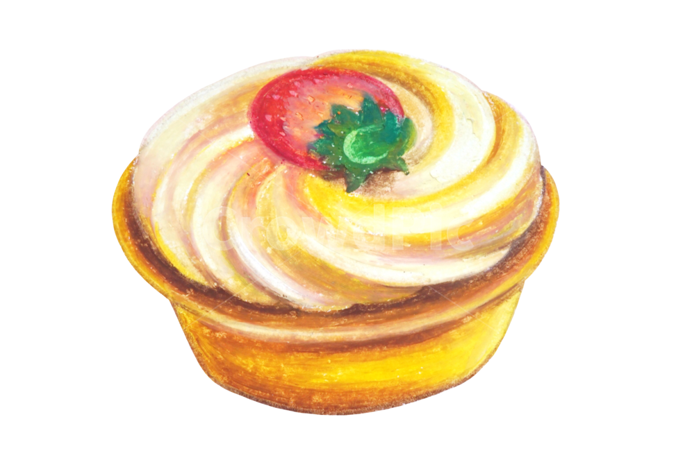 딸기타르트,크림타르트,타르트,디저트,딸기,딸기디저트,크림,dessert,cake,creme,tarte,누끼,remove background,그래픽,일러스트레이션,graphic,illustration