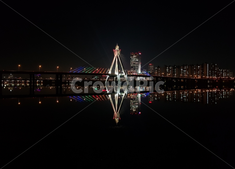 다리,야경,서울,도심,올림픽대교,한강다리,밤,야경,밤,풍경,nightscape,night,landscape,도시,city,한국도시풍경,한국도시경관,korea cityscape