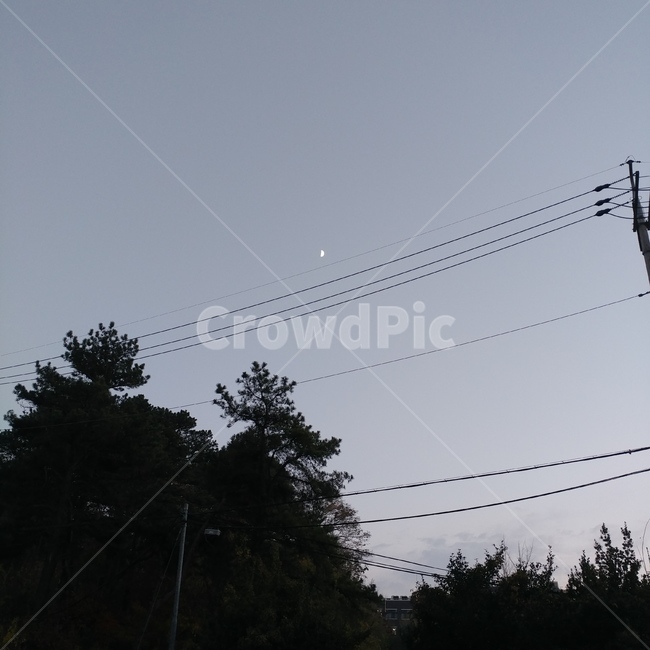 하늘,풍경,석양,노을,자연,자연,풍경,nature,landscape,야경,밤,nightscape,night,cable,케이블,power lines,전력선