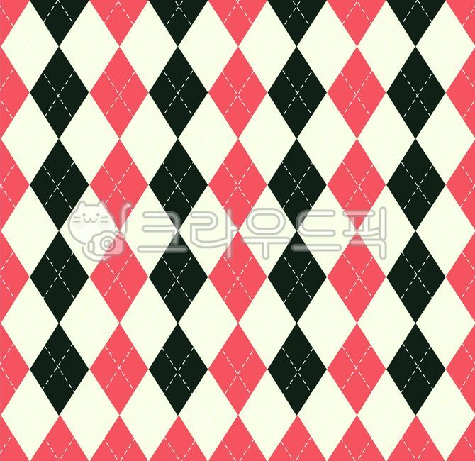 아가일, argyle, 패턴, pattern, 일러스트, 사진,이미지,일러스트,캘리그라피 - 굼마미유튜버작가