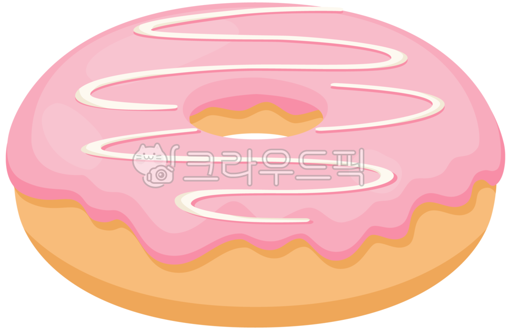 food,sweet,donut,달달한,달콤한,과자,음식,도넛,빵,간식,도넛츠,디저트,크림,cream,dessert,bread,후식,식품,밀가루,strawberry,딸기맛,glazed,doughnut,일러스트,글레이즈드,음식일러스트,illustration,제과,meal,berry
