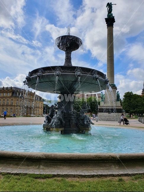 ludwigsburg,독일궁전,분수대,germany,fountain