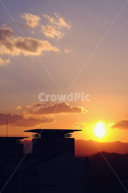 일몰,역광,노을,sunset,sky,cloud,구름,backlight,풍경,하늘