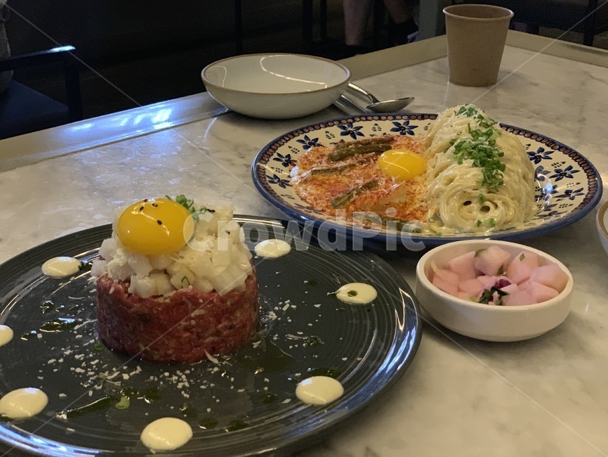 육회,파스타,음식,맛집,이태원,즐거움,외식