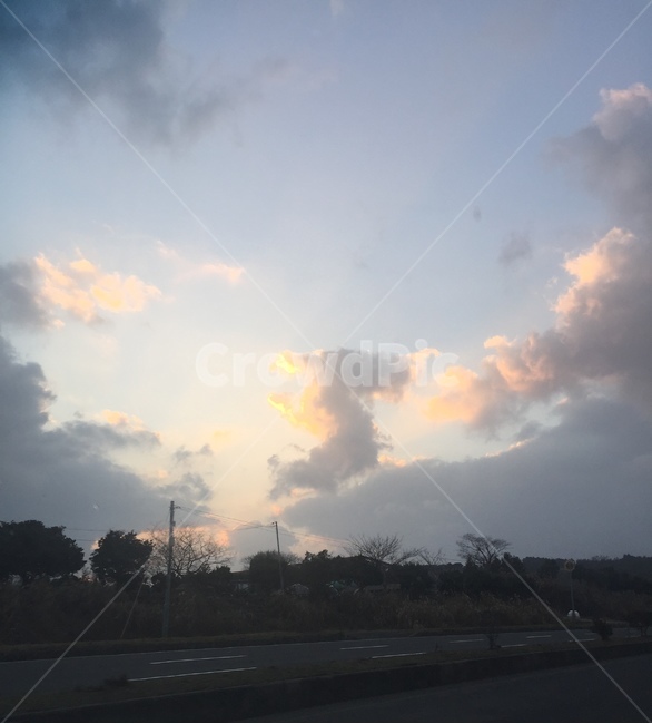한반도,제주도하늘,용구름,한반도구름,구름모양