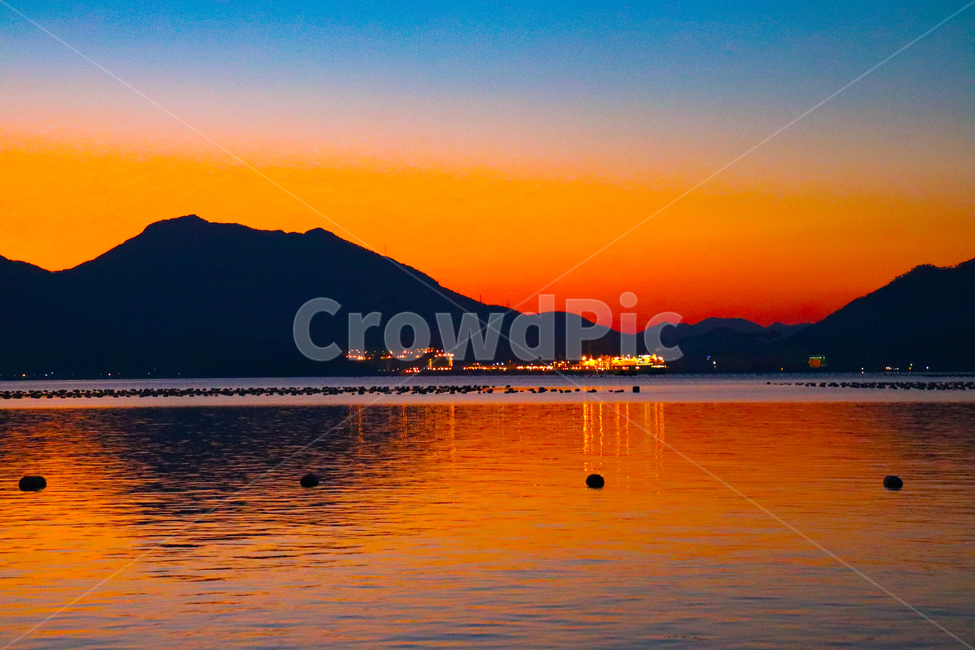 남해바다,바다,노을,해질녘,바다감성,sunset,통영,남해,파란하늘,섬마을
