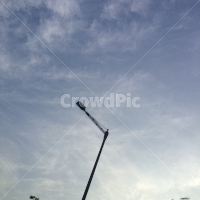 하늘,가로등,구름,파랑,sky,자연,풍경,nature,landscape